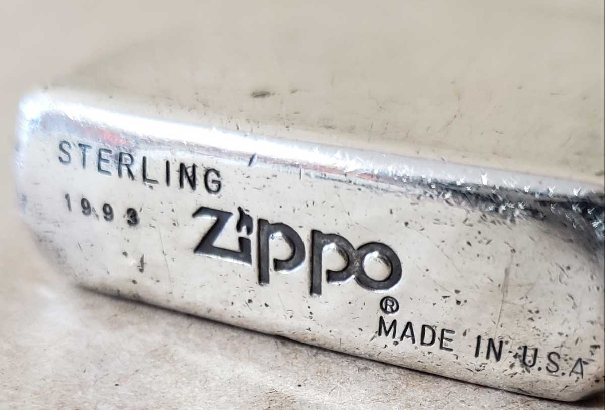 STERLING 1993 Zippo』 “スターリング 1993 ジッポ”【ジャンク品