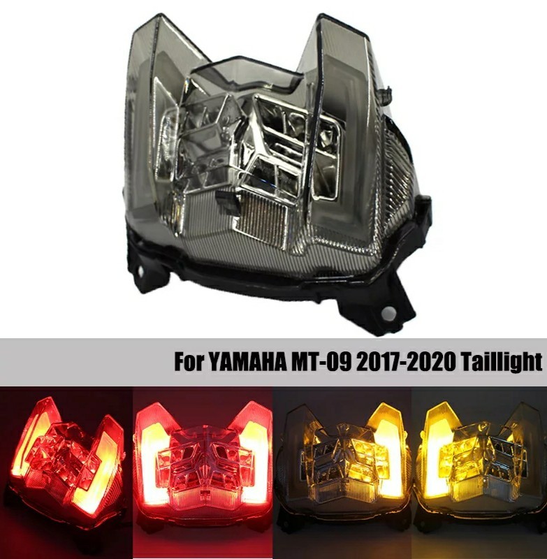 限定SALE，お買い得 全国一律 送料2000円 超高輝度LEDテール MT-09用/FZ-09用 スモーク ウィンカー内蔵 ファイバーテール ライト ランプ(テールランプ)｜売買されたオークション情報、yahooの商品情報をアーカイブ公 ヤマハ用