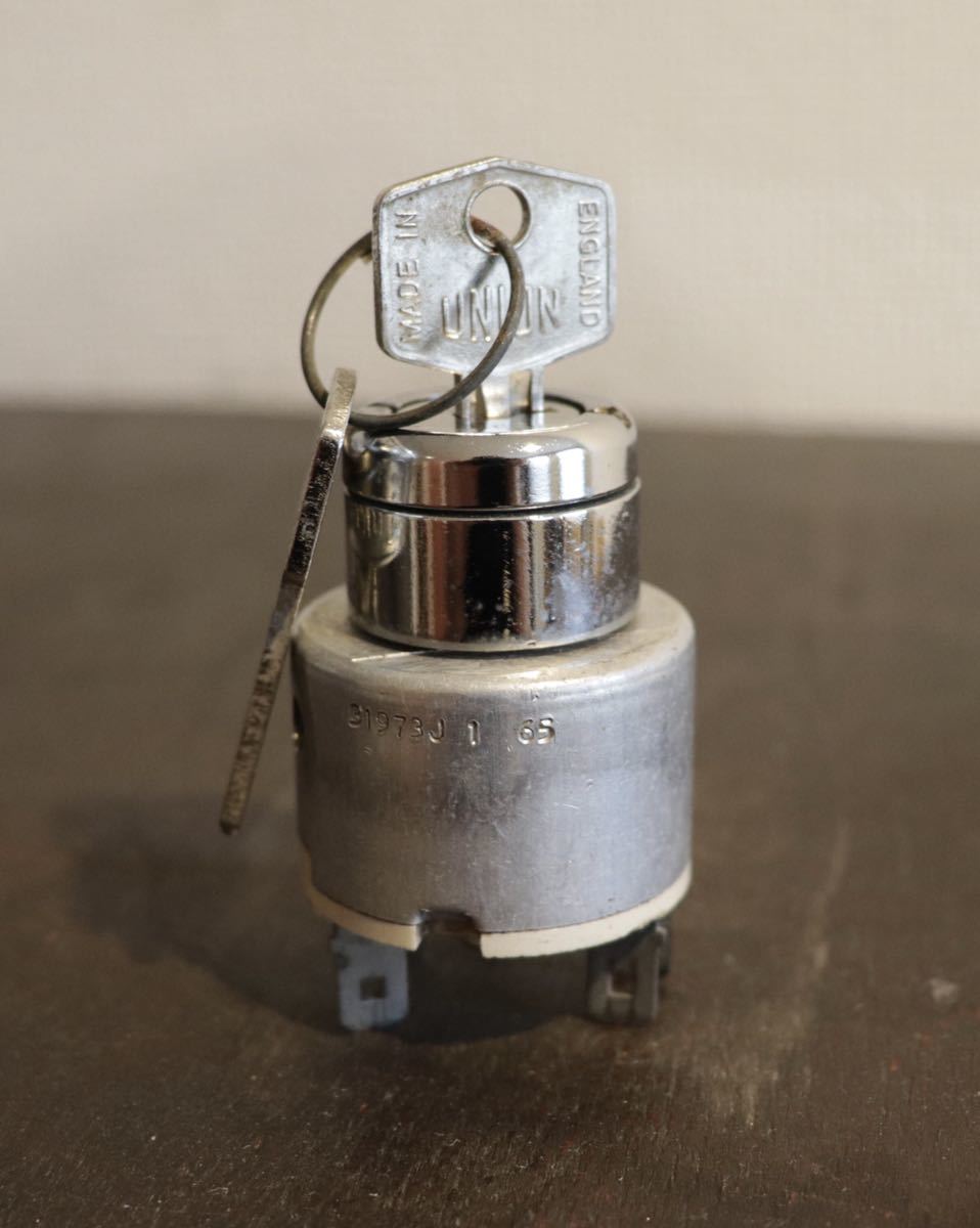 当時物 LUCAS ルーカス 47SA イグニッションキースイッチ Mk1ミニ用