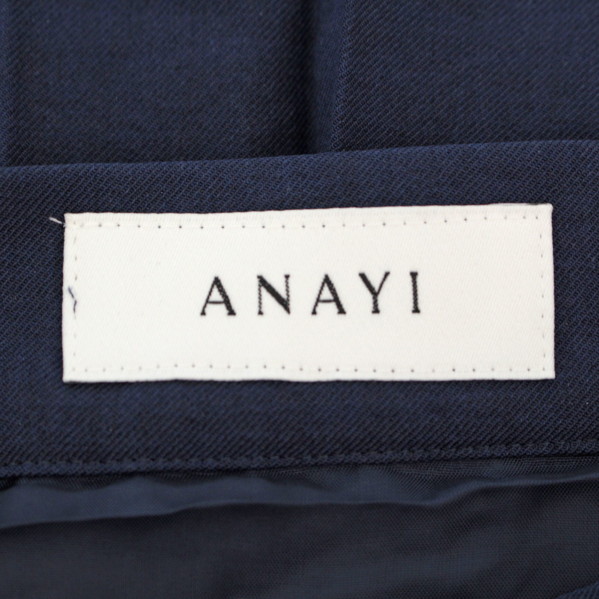 未使用品◇ANAYI アナイ ウールライク プリーツスカート 10191711030