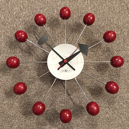 □George Nelson 美品 1950年代 Ball Clock Vintage Howard Miller社製
