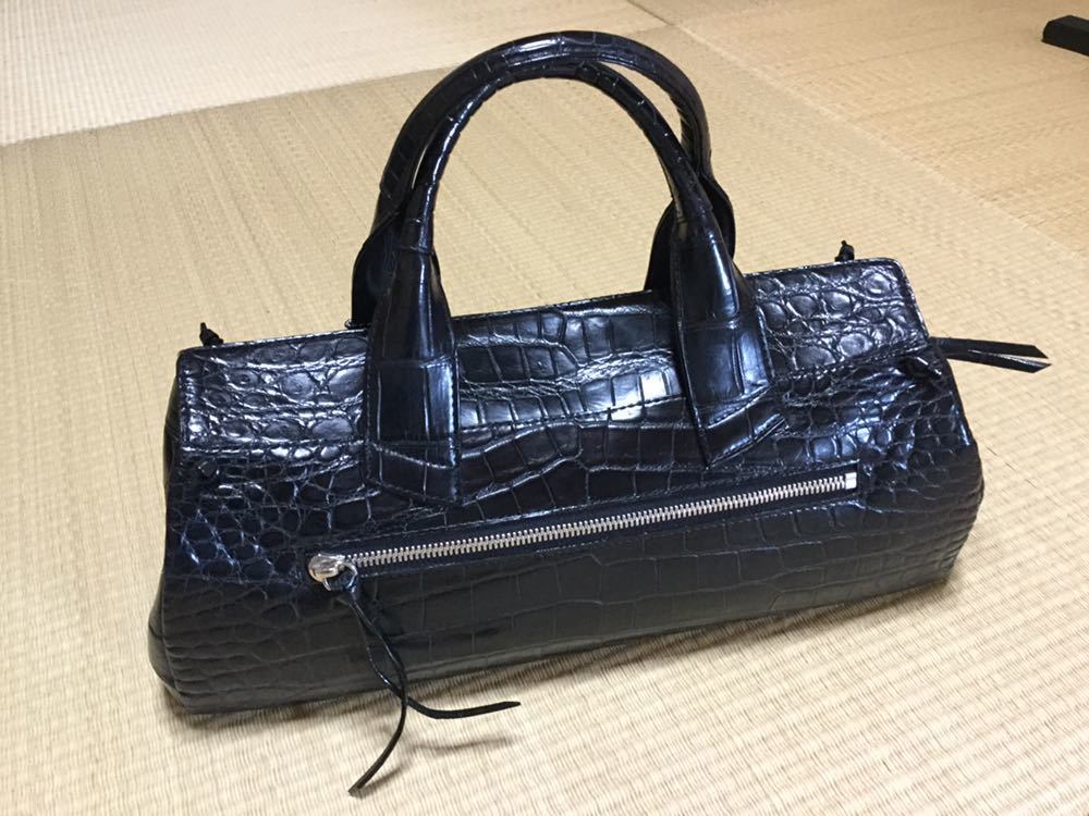 クロコダイル JRA認定 日本製 クロコダイル2wayバック sankyo shokai