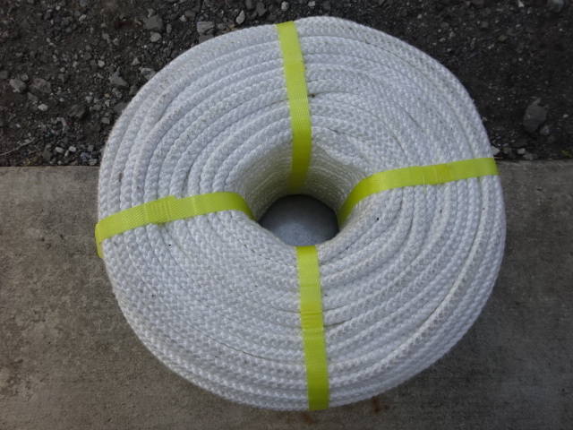  激安 国産 白/ビニロン クロスロープ 8mm 7.2Kg(アンカー、係船用具)｜売買されたオークション情報、yahooの商品情報をアーカイブ公開 - オークファン その他