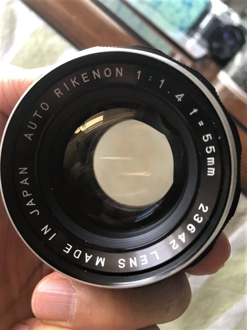 リコー RICOH Auto RIKENON 55mm F1.4 M42 マウント カメラ、光学機器