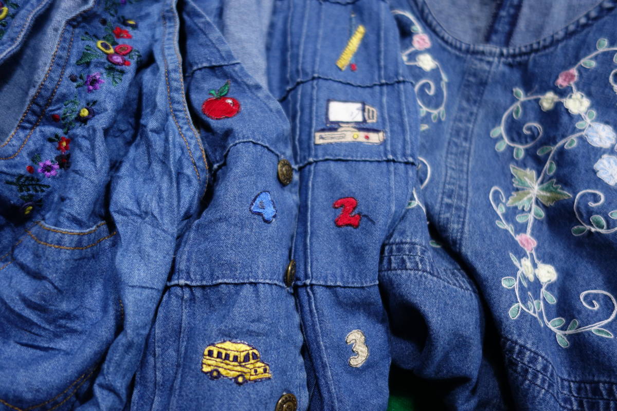 Lds Op12ビンテージデニムロングワンピース刺繍 1 Us古着卸大量セット業者まとめ売り Mサイズ 売買されたオークション情報 Yahooの商品情報をアーカイブ公開 オークファン Aucfan Com