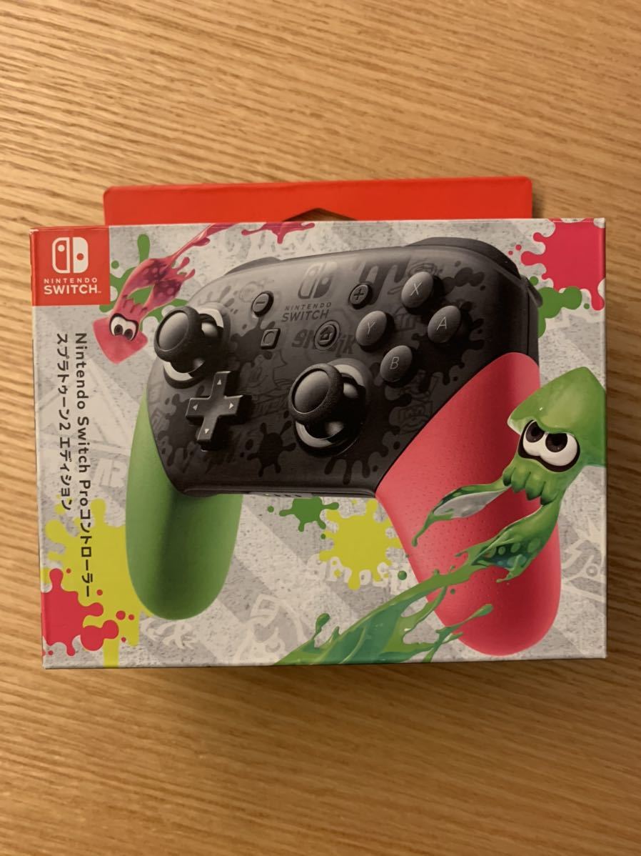 【安い，豊富な】 Nintendo Switch Proコントローラー スプラトゥーン2 エディション プロコン ニンテンドースイッチ スイッチ プロコントローラー(ニンテンドースイッチアクセサリー)｜売買されたオークション情 ニンテンドースイッチアクセサリー