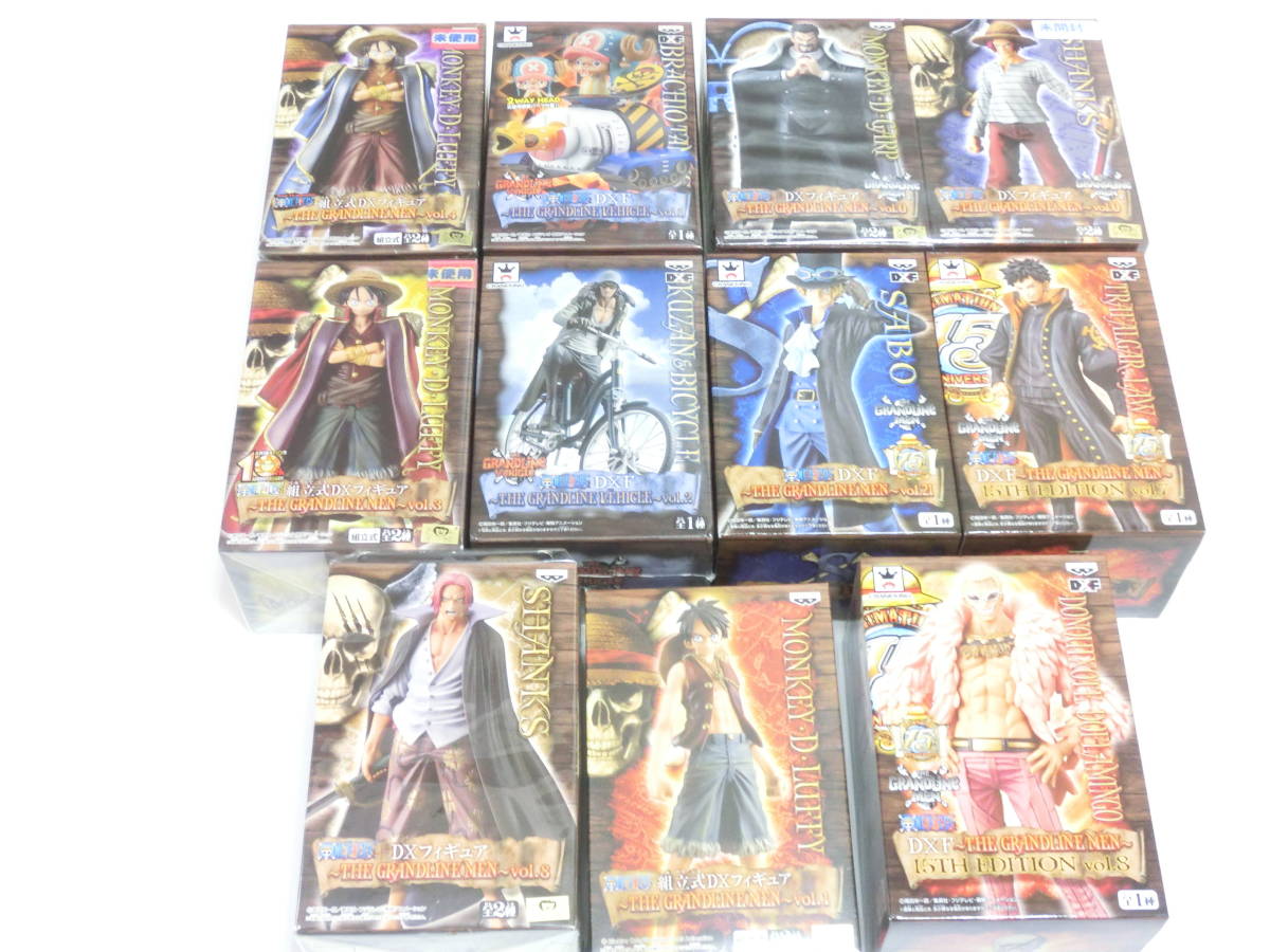 正規品，お得 ワンピース 11体セット DXF グランドライン/GRANDLINE/VEHICLE/MEN クザン/ロー/サボ/シャンクス/ルフィ/チョッパー/ドフラミンゴ(その他)｜売買されたオークション情報、yahooの商品情報をアーカイ その他