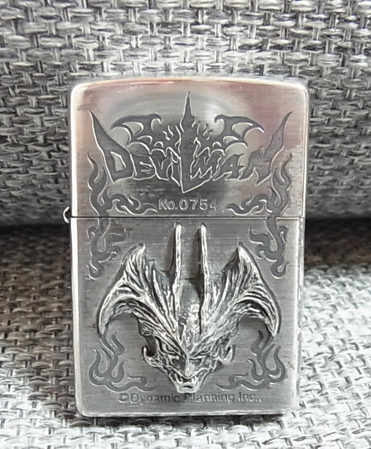 Zippo ジッポライター／DEVIL MAN デビルマン 限定品 シリアルナンバー