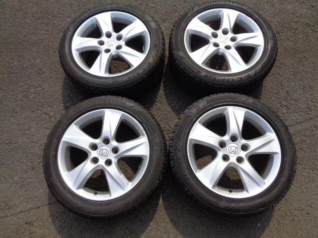 アコード CU2 純正 ホイール 4本セット 17インチ 17X7.5J (タイヤ 225 