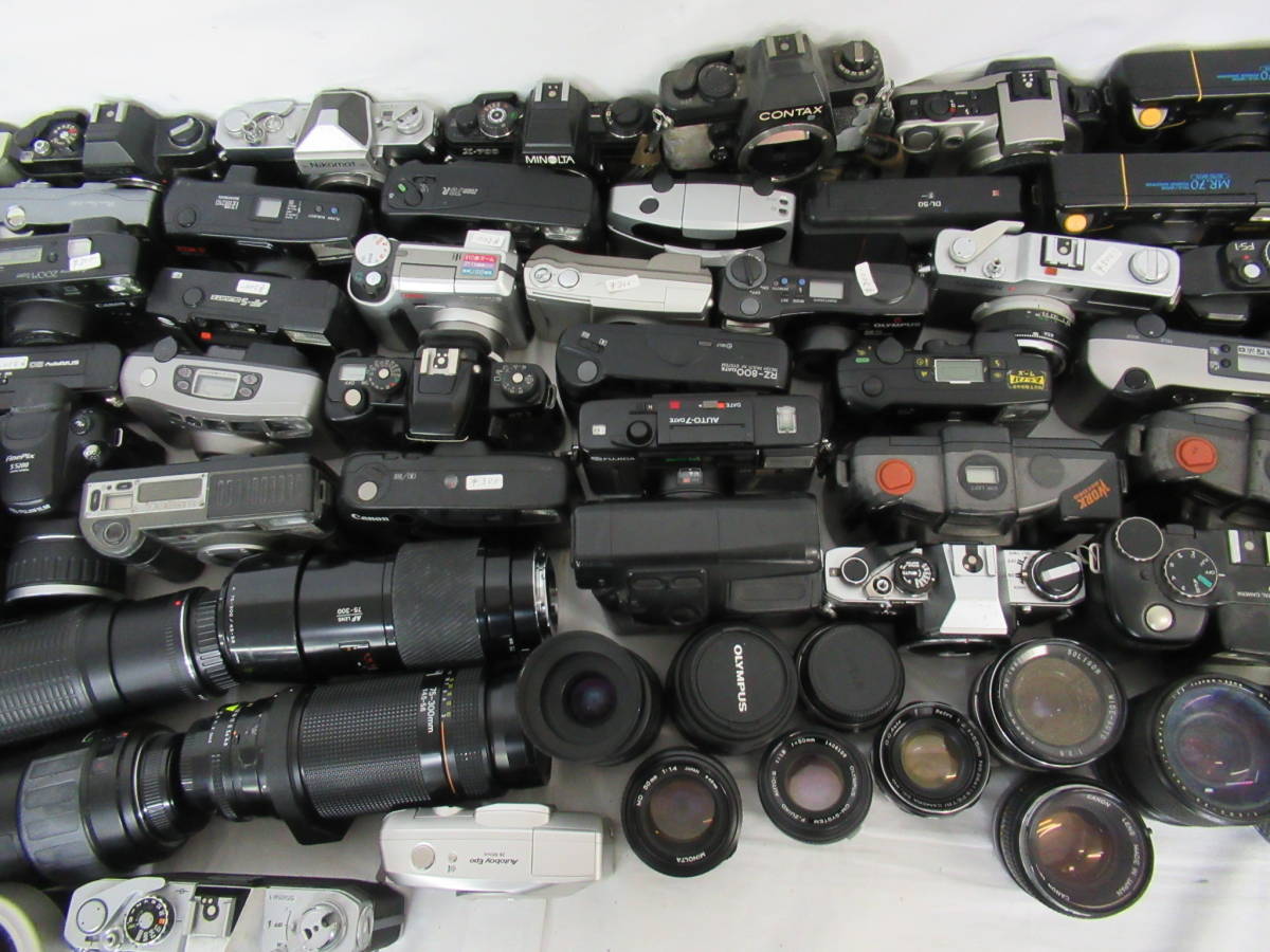 一眼レフカメラ まとめ売り Canon Nikon 30台　27番 カメラ/レンズ/付属90個以上まとめ売り】⑪/Nikon/minolta/Canon他