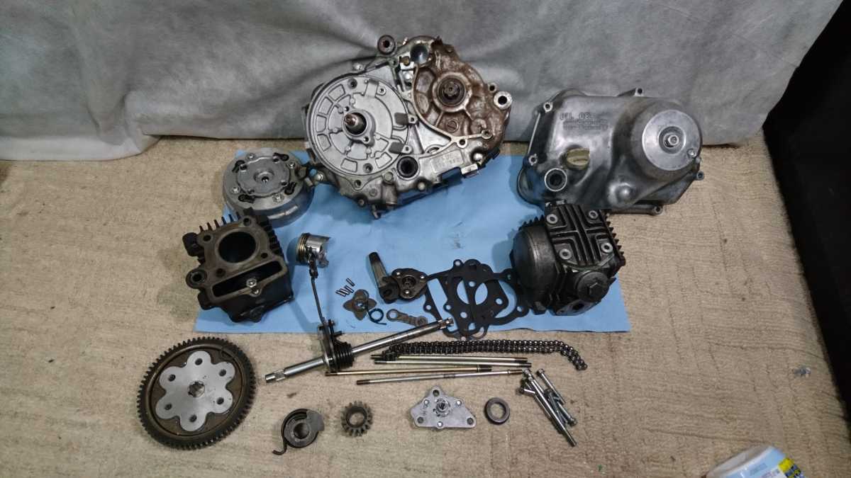 シャリー　1２Vエンジン バイク シャリーのエンジン12v