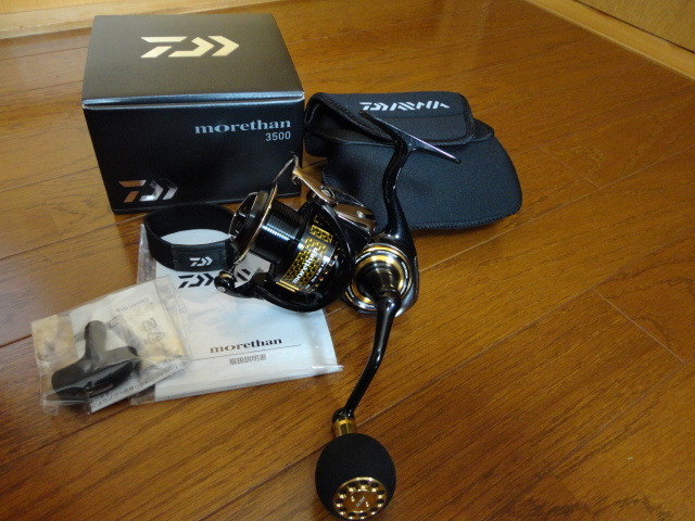 【新作入荷，得価】 DAIWA ダイワ 17 morethan モアザン 3500 使用２回(ダイワ)｜売買されたオークション情報、yahooの商品情報をアーカイブ公開 - オークファン ダイワ