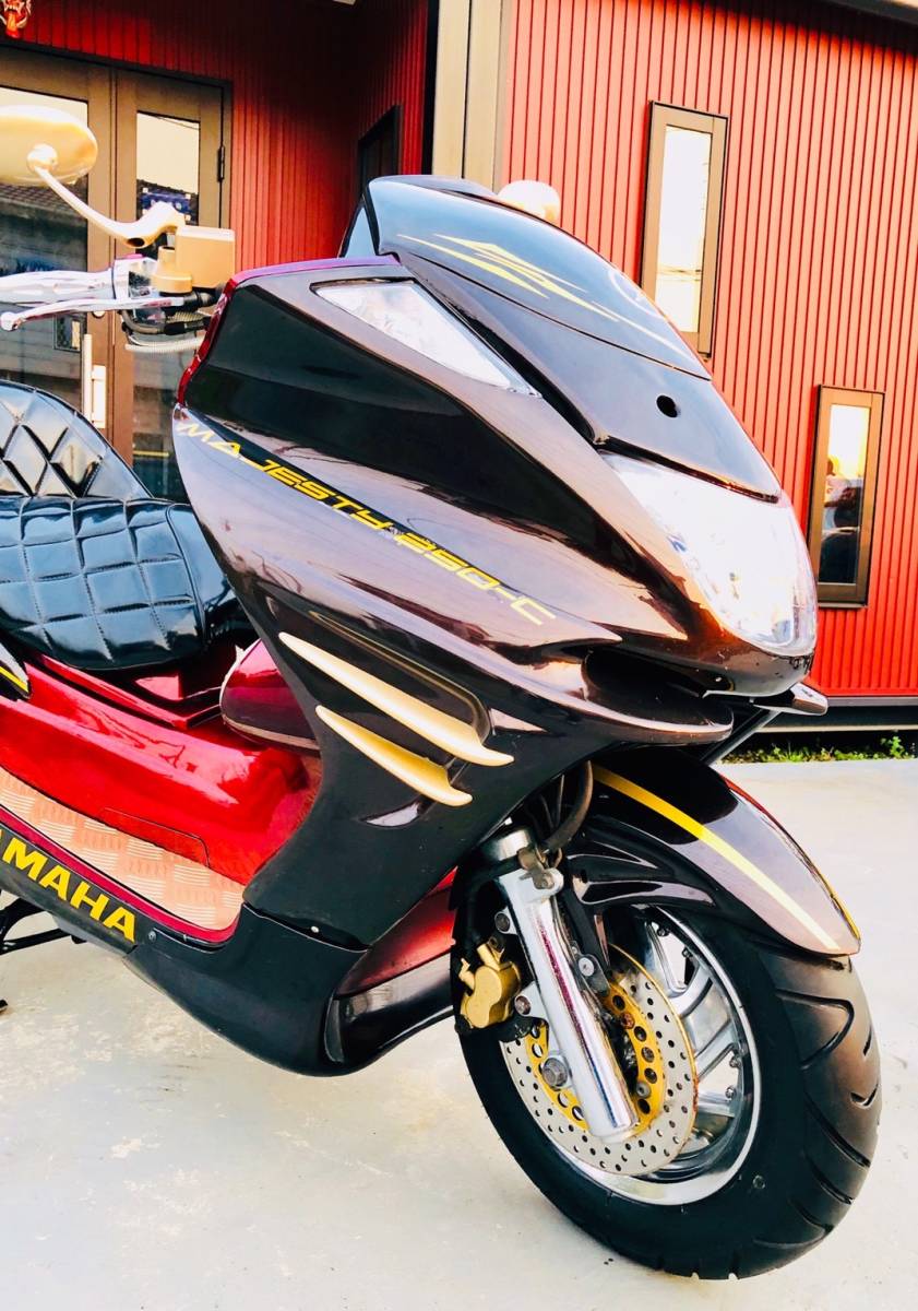 クリアランス人気 YAMAHA Majesty ヤマハ マジェスティ250C SG03J