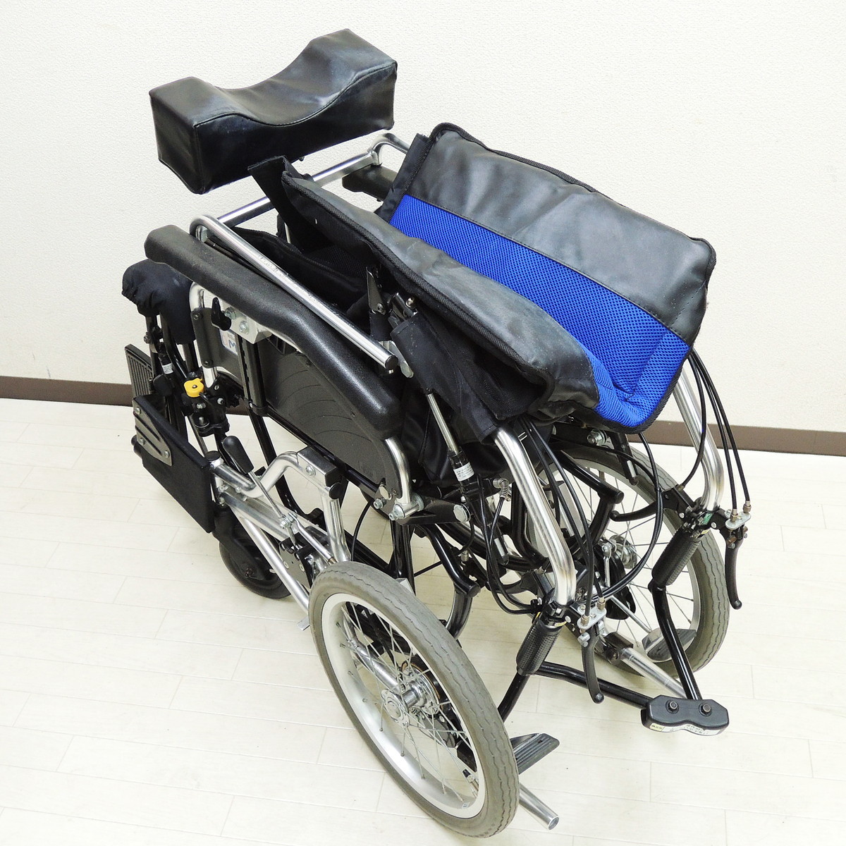 TRC-2 ミキ ティーアール 車椅子（車いす） リクライニング 介助式 