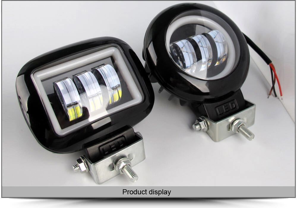 【大得価，格安】 爆光 LED フォグ イカリング 2個 12Ⅴ 24Ⅴ 兼用 6D レンズ 5インチ ラウンド スクエア プロフィア グレート ギガ クオン2(フォグライト（24V専用）)｜売買されたオークション情報、yahooの商品情 ライト
