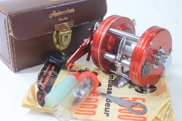  ABU Ambassadeur 5000 MINT アブ アンバサダー ５０００(アブガルシア)｜売買されたオークション情報、yahooの商品情報をアーカイブ公開 - オークファン アブガルシア