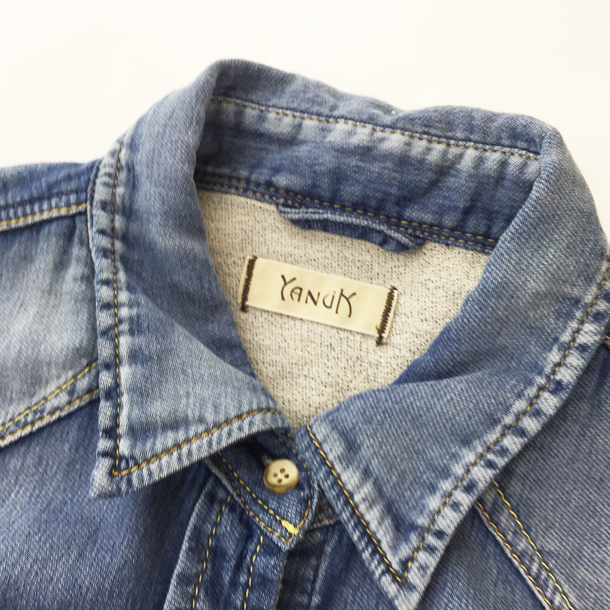 ☆美品 YANUK ヤヌーク【2万4000円】DENIT ニットデニム 長袖 デニム 