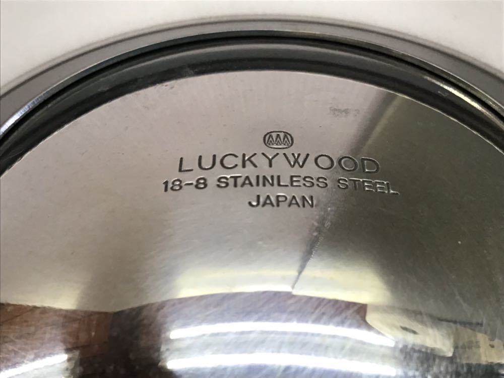 LUCKY WOOD／ラッキーウッド ワインクーラー 日本製 ステンレス アイス