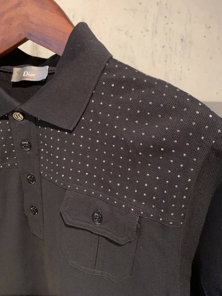 Dior Homme DIOR HOMME - ポロシャツ 蜂 BEE 正規 ディオールオム 中古