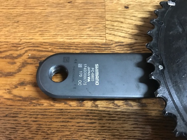 Ultegra Shimano FC-6800 170mm Crankset - ULTEGRA シマノ 0 1 SHIMANO クランクセット | Speed Crank (Drive