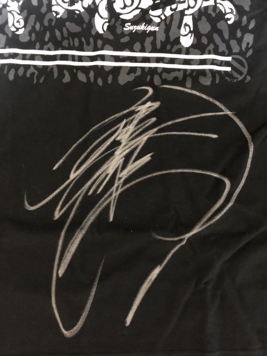 新品！未着用！サイン入り！！ 送料無料！ 鈴木みのる直筆サイン入り　2019鈴木軍 Tシャツ_2