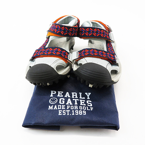 正規品，格安 PEARLY GATES パーリーゲイツ サンダル スパイクシューズ グレー系 L 240001308682 ゴルフウェア メンズ(26.0cm)｜売買されたオークション情報、yahooの商品情報をアーカイブ公開 - オークファン 26.0cm