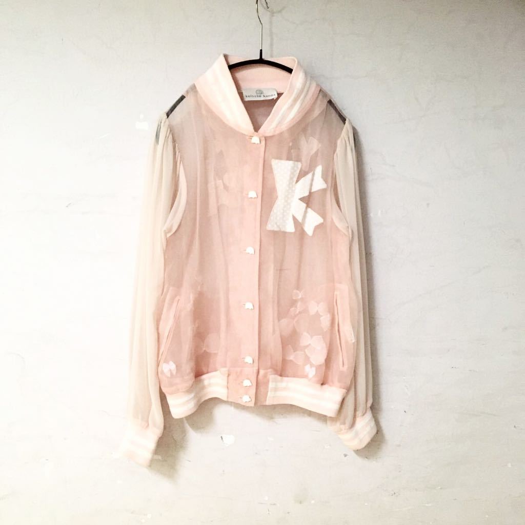 14ss keisuke kanda シースルーブルゾン ジャケット ケイスケカンダ