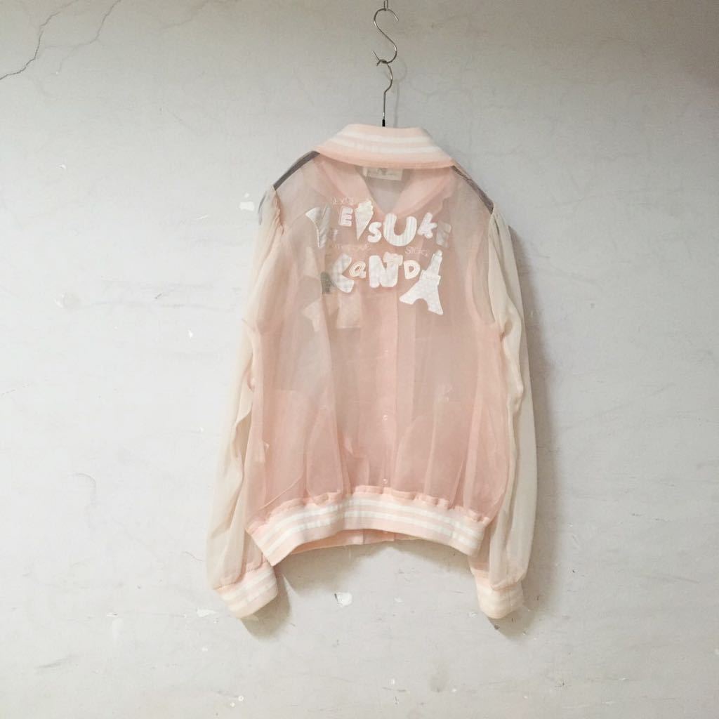 14ss keisuke kanda シースルーブルゾン ジャケット ケイスケカンダ