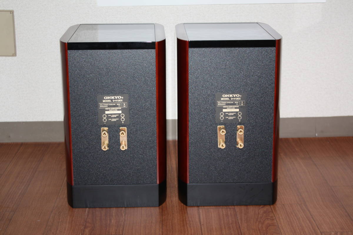 中古 美品】ONKYO スピーカー D-412EX 2台1組 ONKYO D-412EX