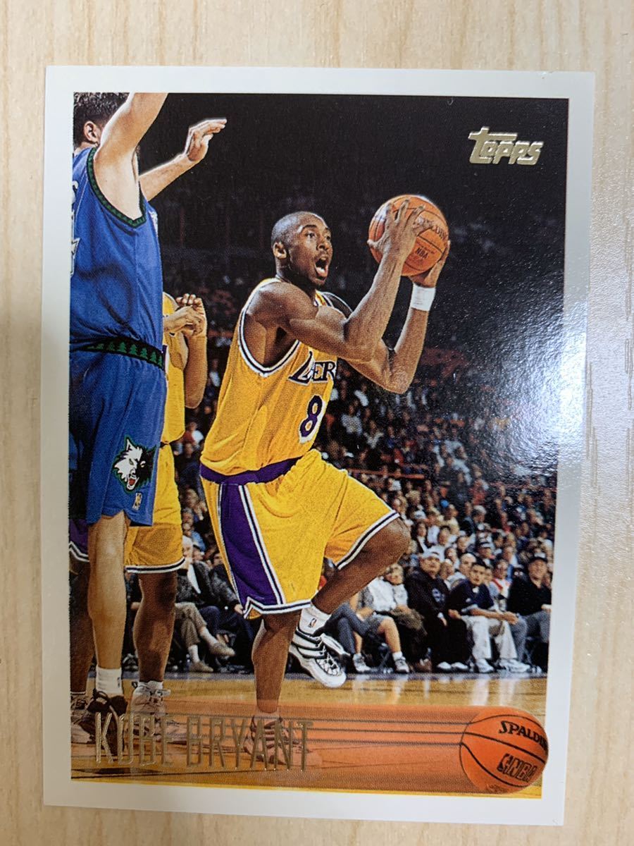 NBAカード　コービーブライアント　96-97 ルーキーカード　KOBE NBA Trading Card Kobe Bryant Rookie Card Topps 96-97 コービー