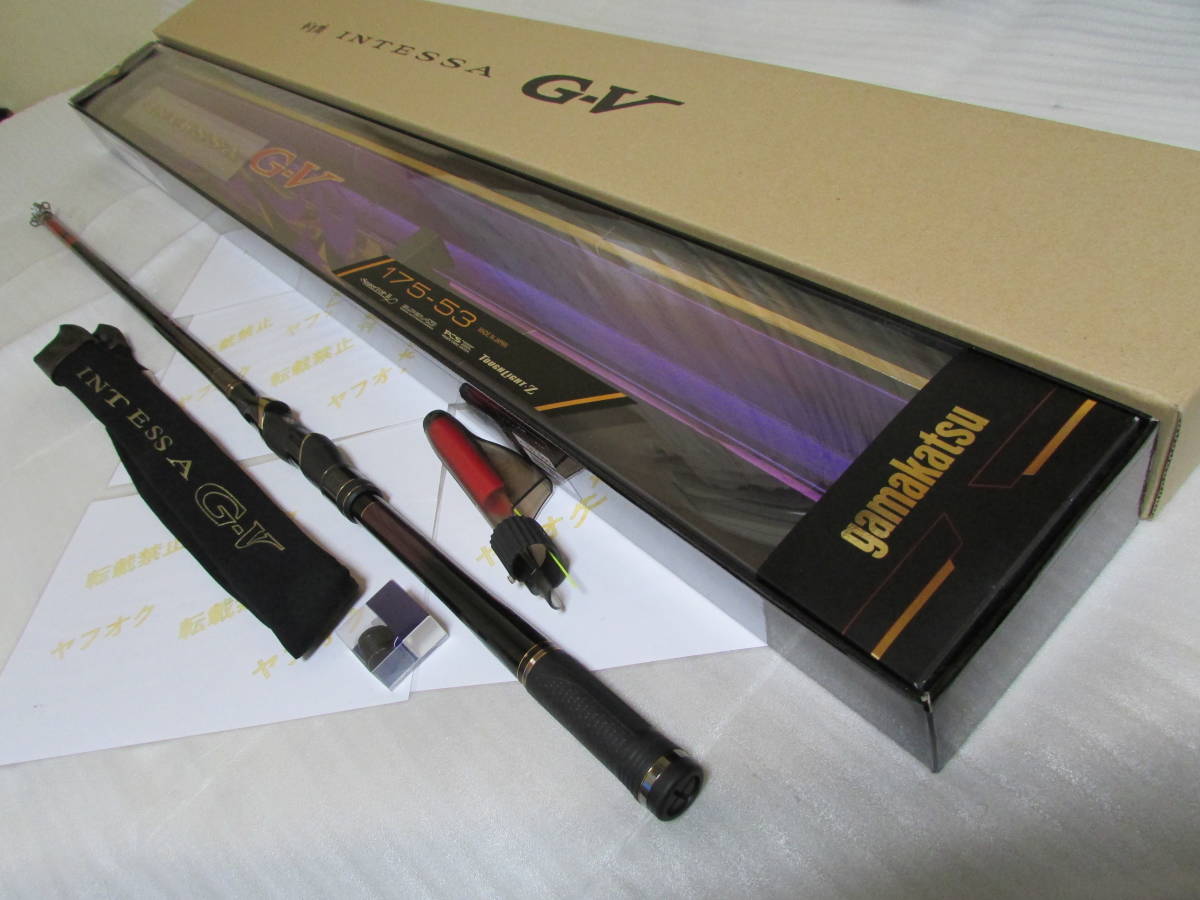 本物保証，セール がま磯 インテッサ Ｇ－５ １ ７５－５３ ＧＡＭＡＫＡＴＳＵ ＩＮＴＥＳＳＡ Ｇ－Ⅴ １７５－５３ 品(がまかつ)｜売買されたオークション情報、yahooの商品情報をアーカイブ公開 - オークフ 磯竿