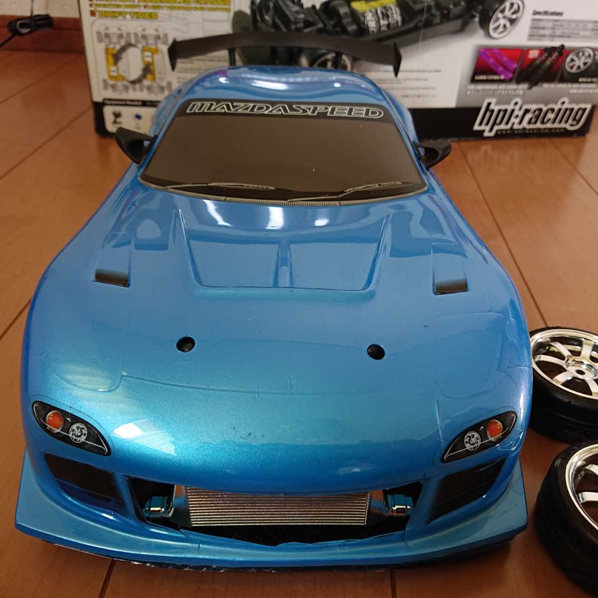 HPI E10 RX-7 Drift - FD3S Racing 0 hpi # eBay | Car Blue 1:10 Testing!