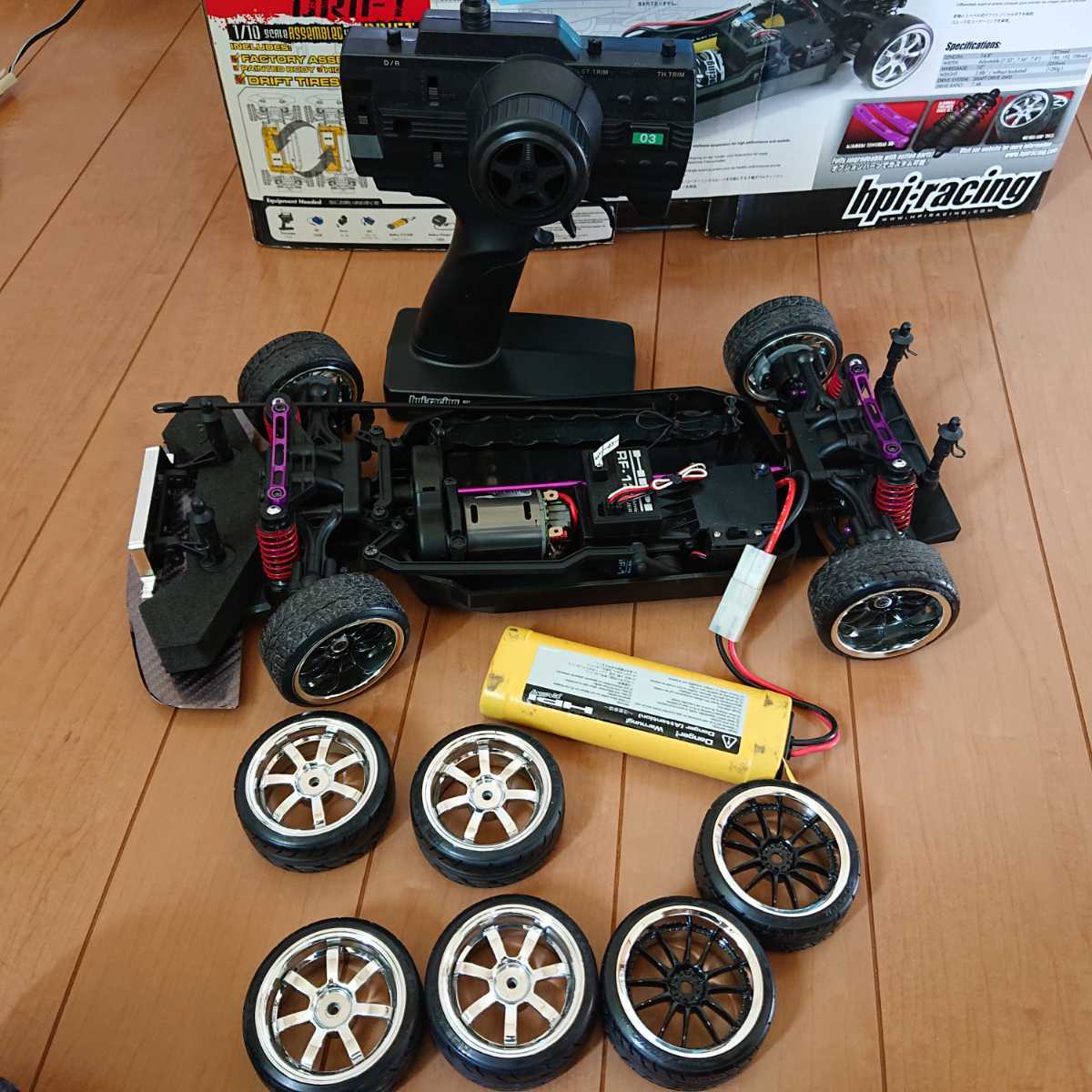 HPI E10 RX-7 Drift - FD3S Racing 0 hpi # eBay | Car Blue 1:10 Testing!