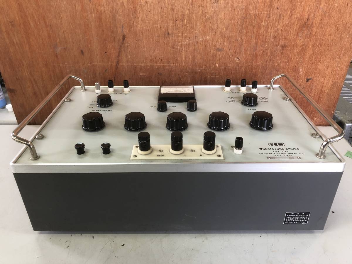 横河計測 Portable Wheatstone Bridge model 2755-97 ホイートストン