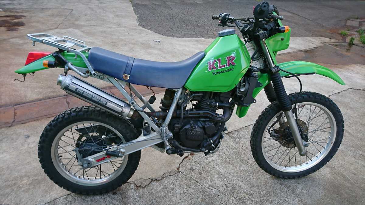 バイクの系譜 カワサキ KL250R⁄KLR250(KL250D) -since 1984- 書類付 