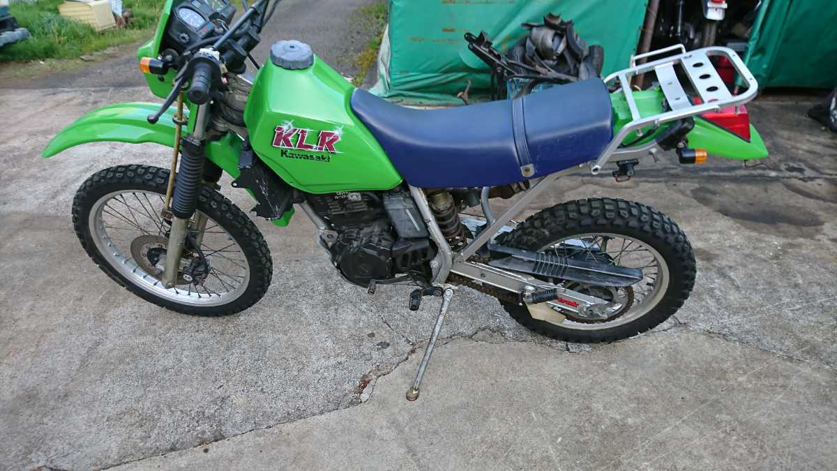 Yahoo!オークション 「klr250」(カワサキ)(オートバイ車体)の落札 