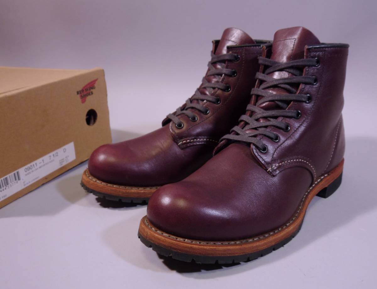 極上redwing 9011 Beckman ベックマン 7 5d シリーズ最高峰の極上革blackcherryブラックチェリー 2度使用のみ な極上品 レッドウィング 7 5インチ 売買されたオークション情報 Yahooの商品情報をアーカイブ公開 オークファン Aucfan Com
