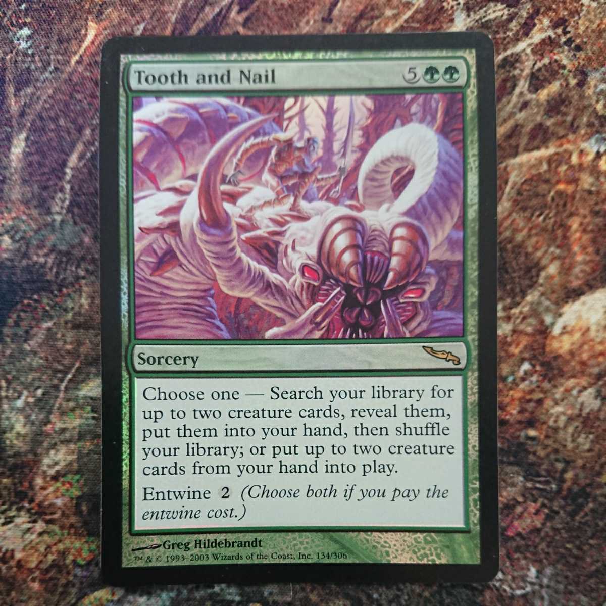 MTG MRD 歯と爪 英語 foil(緑)|売買されたオークション情報 MTG MRD 歯と爪 英語 foil(緑)|売買されたオークション情報