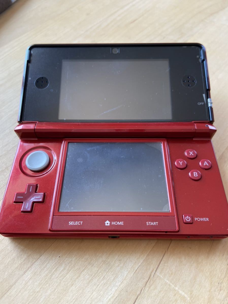 ニンテンドー3DS LL フレアレッド 本体 動物の森 セット Nintendo
