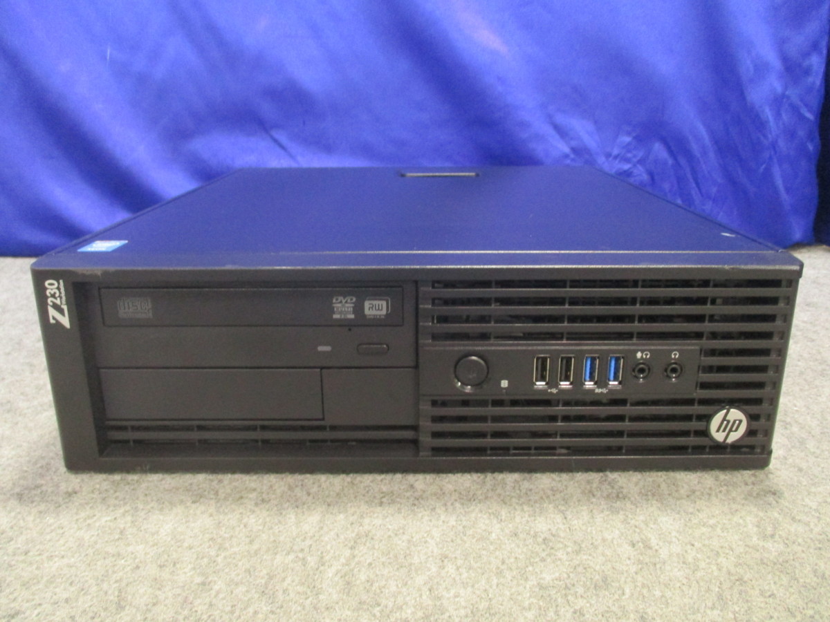 HP Z230 SFF Workstation Xeon E3-1281 v3 3.7GHz 8GB DVDスーパーマルチ NVIDIA NVS 315 ジャンク A44661 HP Z230 SFF Grade A x16