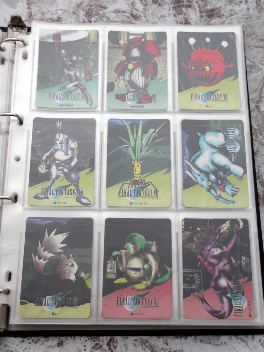 ファイナルファンタジー 7 VII カードダス 全100種 コンプリートセット