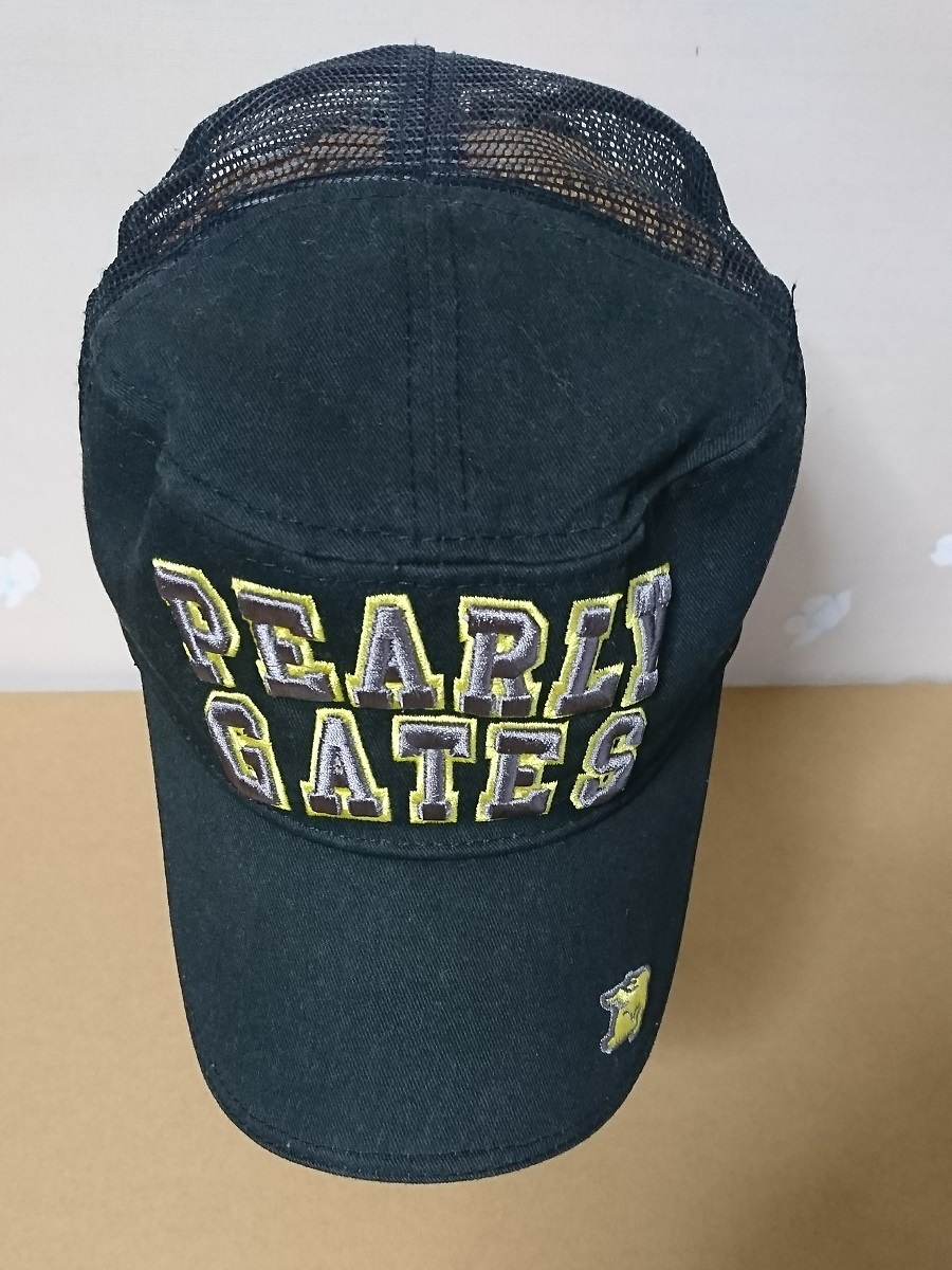 HOT，安い 〓 〓PEARLY GATES パーリーゲイツ メッシュキャップ 黒 ＦＲ 〓(パーリーゲイツ)｜売買されたオークション情報、yahooの商品情報をアーカイブ公開 - オークファン キャップ
