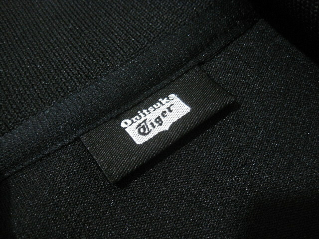 トラックジャケット Tiger Onitsuka オニツカタイガー 虎 XL ブラック 刺繍 未使用級オニツカタイガー by emblemの通販 jacket track rare - 完売