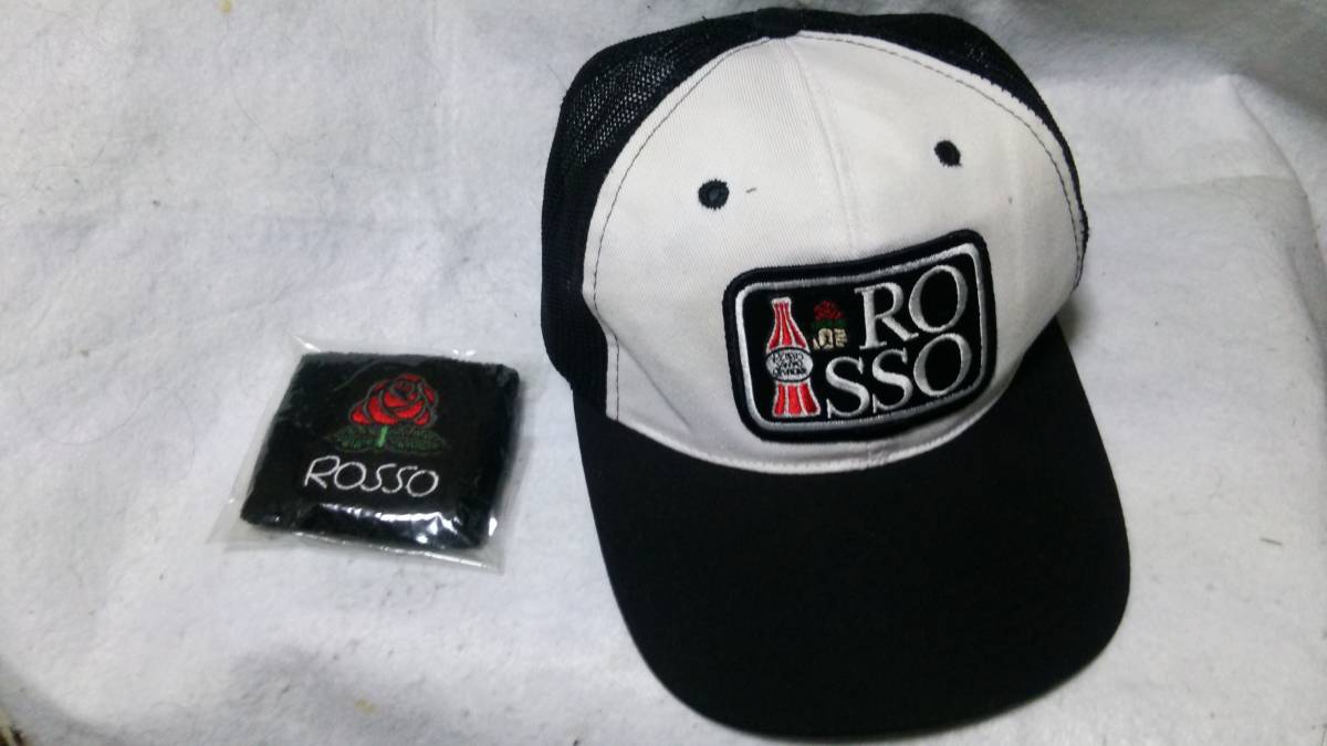 ◇◇送料無料◇◇ ROSSOキャップ＆リストバンドセット チバユウスケ