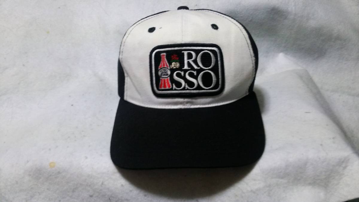 ⁄ ROSSO rosso ロッソ cap CAP キャップ - 照井利幸 希少 レア 
