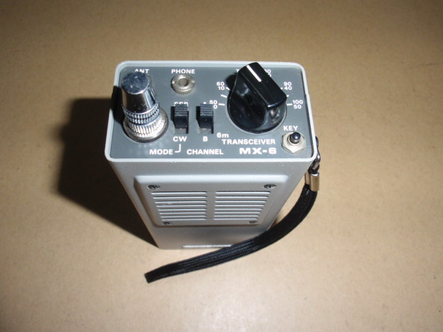 247☆ MIZUHO ミズホ ピコトランシーバー MX-6S 50MHz ミズホ ピコトラ MX-6 (50MHZ帯 SSB/CW) MIZUHO MIZUHO