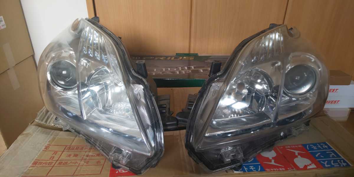 プリウス ヘッドライト 左右セット ZVW30 前期 トヨタ | プリウス30 0