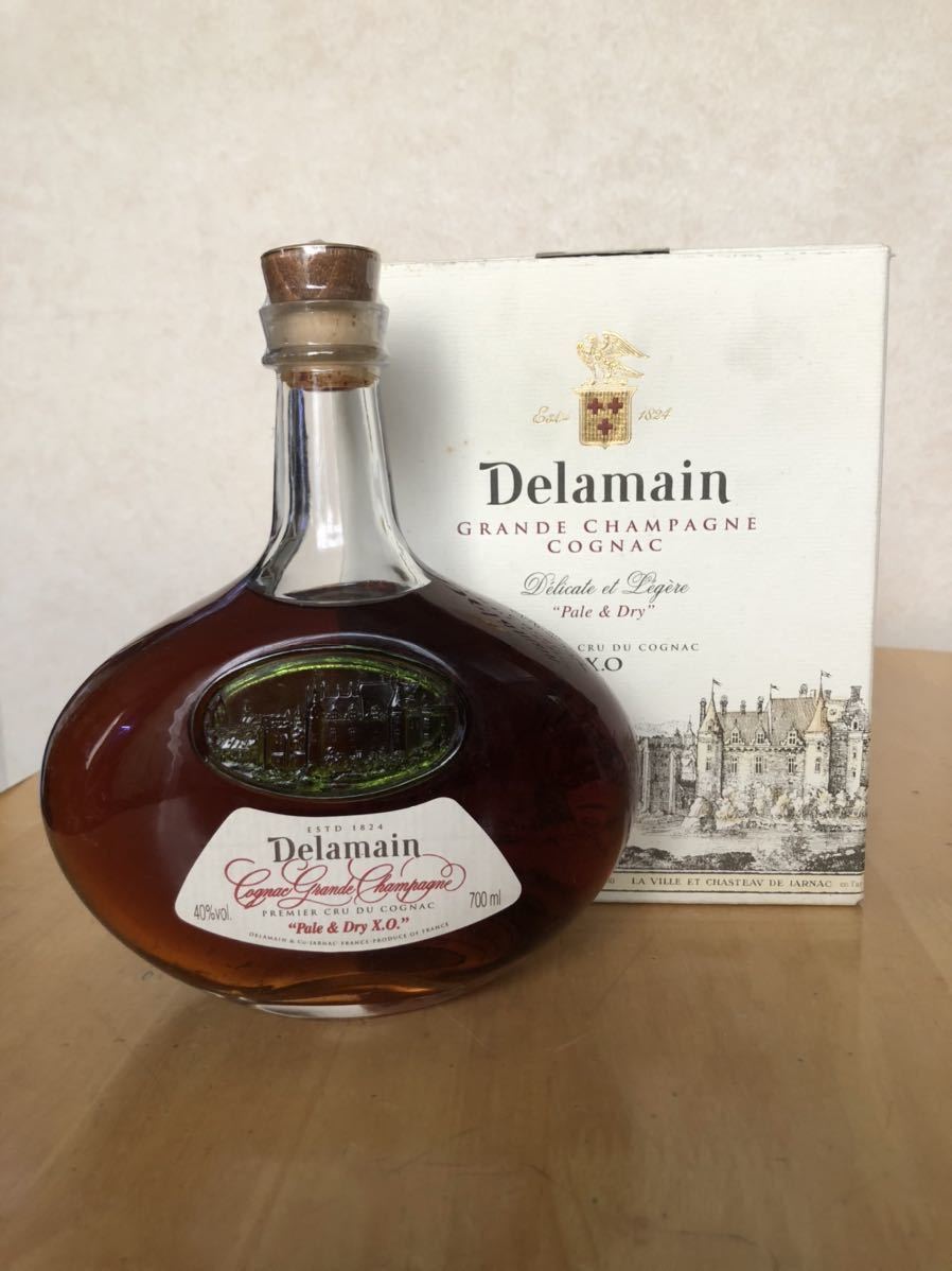 【赤字超特価，爆買い】 デラマン XO ペール＆ドライ 古酒 700ml 40度 箱付(その他)｜売買されたオークション情報、yahooの商品情報をアーカイブ公開 - オークファン コニャック