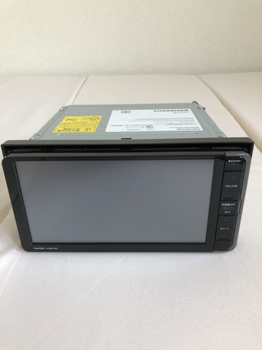 ダイハツ 純正 NMZK-W67D ナビ メモリーナビNMZK-W67D ダイハツ純正