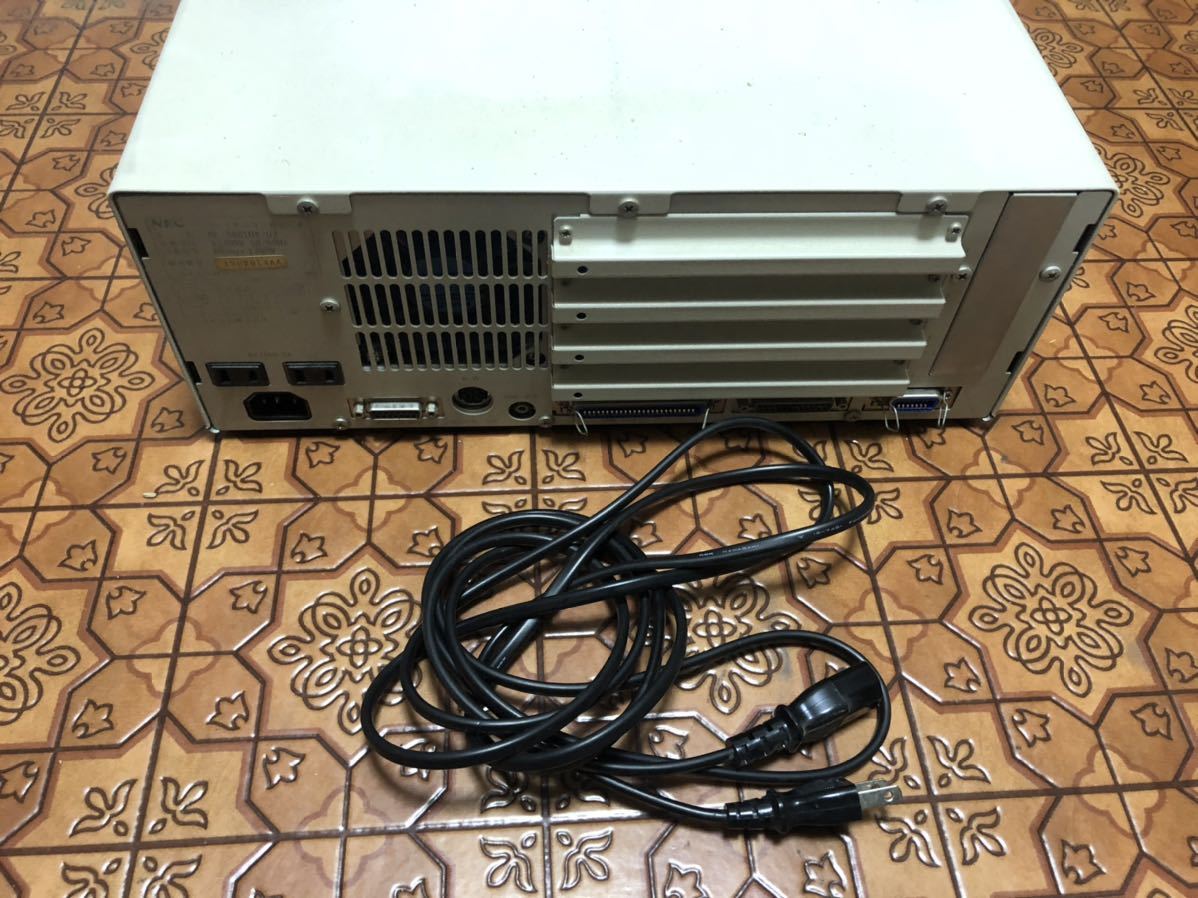 NEC PC-9801DX/U2本体 レトロPC NEC PC-9801DX/U2 通電確認済み 元箱付き 付属品付き レトロpc NEC -